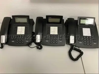 3 Digitale System-Telefone AGFEO ST 42 mit 1er AB-Platine (gebraucht) – kavel bij Zoll-Auktion, Mönchengladbach