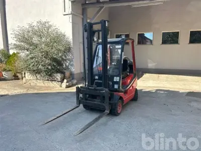 Gabelstapler (Gasantrieb) Linde H16T (1993) – kavel bij Blinto, Markt Erlbach