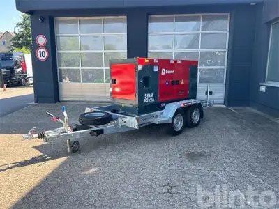 Generator mit PKW-Anhänger Bauer GFS-50 kW (2026) – kavel bij Blinto, Wipperfürth