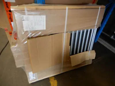 Kolomradiator, DRL, multikolom, zilvergrijs, 60x73cm – kavel bij Onlineveilingmeester, Assen