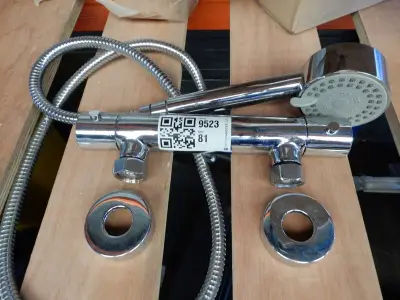 Douchethermostaat met handdouche, chroom – kavel bij Onlineveilingmeester, Assen