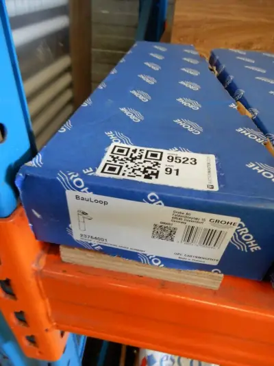 Verhoogde kraan voor waskom, Grohe, Bauloop, chroom – kavel bij Onlineveilingmeester, Assen