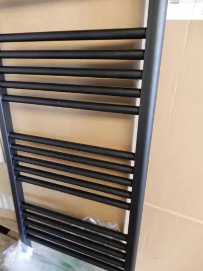 Handdoekradiator, Prorad, HD-RAD, black grafite, 1154x600 – kavel bij Onlineveilingmeester, Assen
