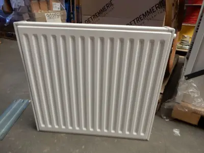 Paneelradiator, Brugman, Compact, wit, T21 400x480 – kavel bij Onlineveilingmeester, Assen