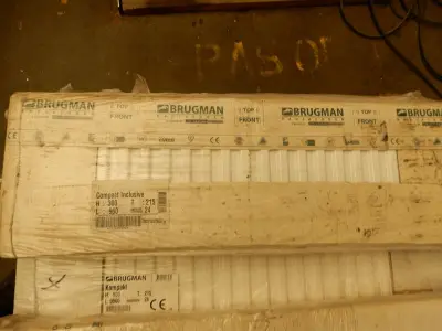 Paneelradiator, Brugman, Compact, wit, T21 300x960 – kavel bij Onlineveilingmeester, Assen