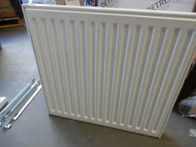 Paneelradiator, Brugman, Compact, wit, T21 900x1120 – kavel bij Onlineveilingmeester, Assen