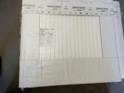 Paneelradiator, Brugman, Compact, wit, T21 900x960 – kavel bij Onlineveilingmeester, Assen