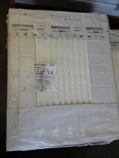 Paneelradiator, Brugman, Compact, wit, T21 900x720 – kavel bij Onlineveilingmeester, Assen