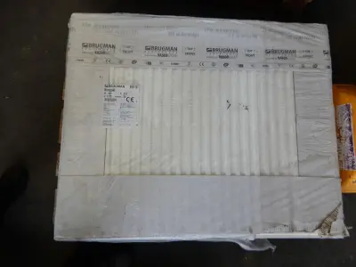 Paneelradiator, Brugman, Compact, wit, T21 900x1120 – kavel bij Onlineveilingmeester, Assen