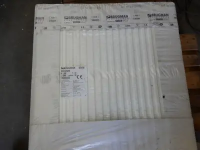 Paneelradiator, Brugman, Compact, wit, T22 900x880 – kavel bij Onlineveilingmeester, Assen