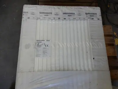 Paneelradiator, Brugman, Compact, wit, T22 900x880 – kavel bij Onlineveilingmeester, Assen