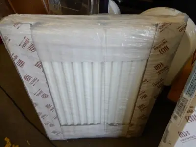 Paneelradiator, Henrad, Softline, wit, T11 600x500 – kavel bij Onlineveilingmeester, Assen