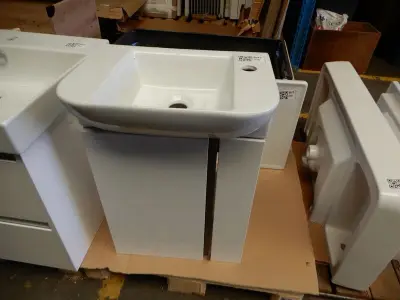Fonteinmeubel, wit, 450x315x650 – kavel bij Onlineveilingmeester, Assen