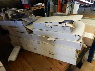 9x Spiegellamp, chroom – kavel bij Onlineveilingmeester, Assen
