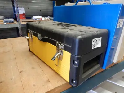 Gereedschap koffer, zwart/geel – kavel bij Onlineveilingmeester, Assen