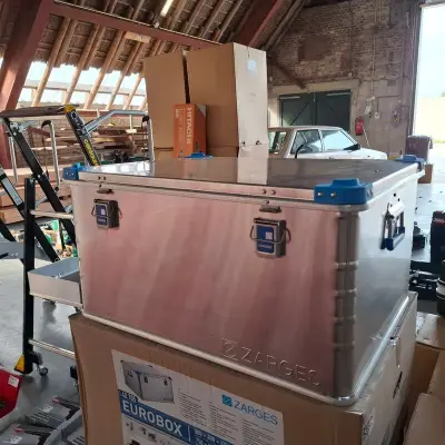Aluminium opslagbak Zarges – kavel bij Onlineveilingmeester, Winsum