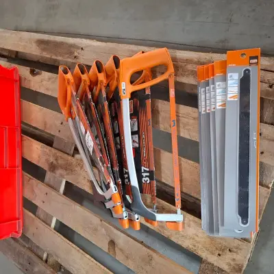 6x Ijzerzaag met 6x extra blad Bahco, 317 – kavel bij Onlineveilingmeester, Winsum