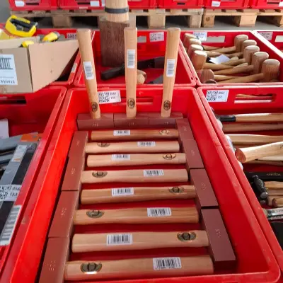 11x Hamer, roodkoper 1500 – kavel bij Onlineveilingmeester, Winsum