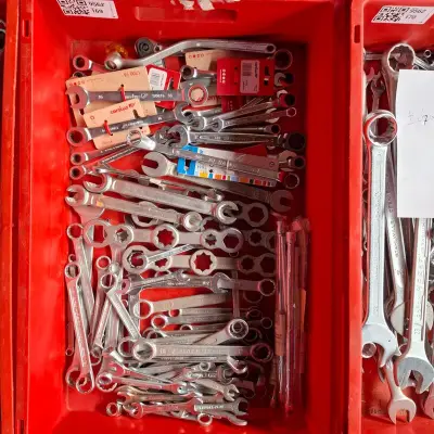 Ca. 89x Diverse sleutels o.a. Hazet, Carolus – kavel bij Onlineveilingmeester, Winsum