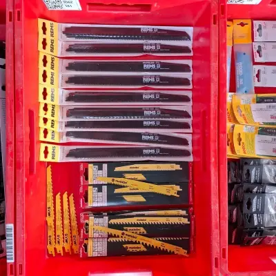 Ca. 160x Diverse recipro zaagbladen o.a. Rems – kavel bij Onlineveilingmeester, Winsum