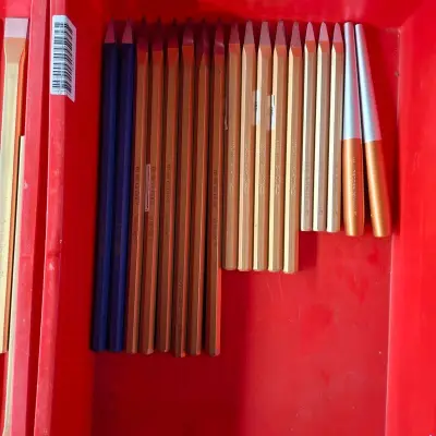 18x Diverse puntbeitels o.a. Gedore, Bahco – kavel bij Onlineveilingmeester, Winsum