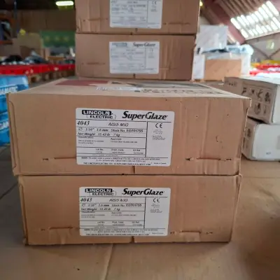 2x Rol Super Glaze lasdraad Lincoln, 4043 ALSi5 MIG – kavel bij Onlineveilingmeester, Winsum