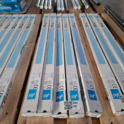 5x 2.5 kilo Laselektrode Elga, Alutig Mg 5 – kavel bij Onlineveilingmeester, Winsum