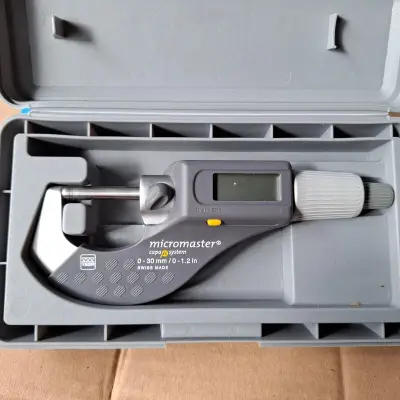 Digitale buiten micrometer Micromaster, capa system 0-30mm – kavel bij Onlineveilingmeester, Winsum
