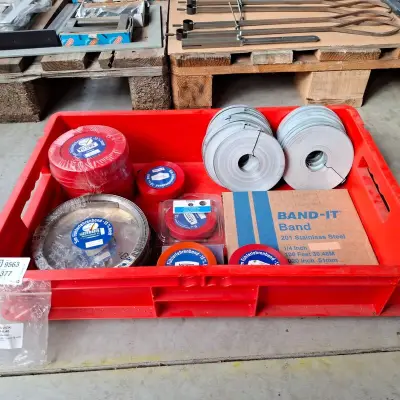Assortiment voelerlint / band o.a. Vogel, Banit – kavel bij Onlineveilingmeester, Winsum