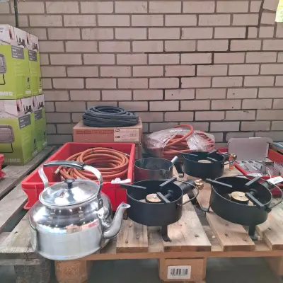 Assortiment brander toebehoren – kavel bij Onlineveilingmeester, Winsum