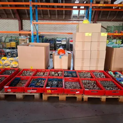Partij divers koppelingen lucht, water, hydrauliek – kavel bij Onlineveilingmeester, Winsum