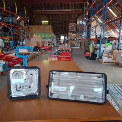 5x Diverse werklamp 4x Primae Lux – kavel bij Onlineveilingmeester, Winsum