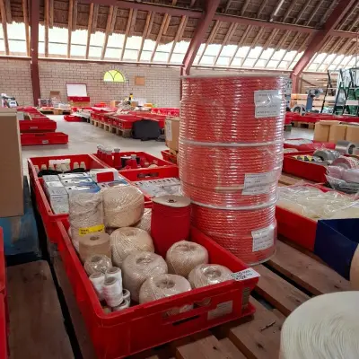 Assortiment touw/draad – kavel bij Onlineveilingmeester, Winsum