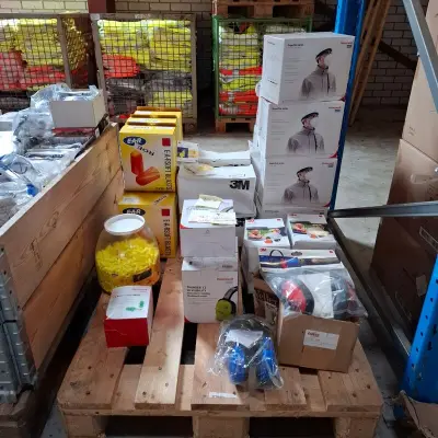 Assortiment PBM, ca. 2.450 stuks, O.a. 3M – kavel bij Onlineveilingmeester, Winsum
