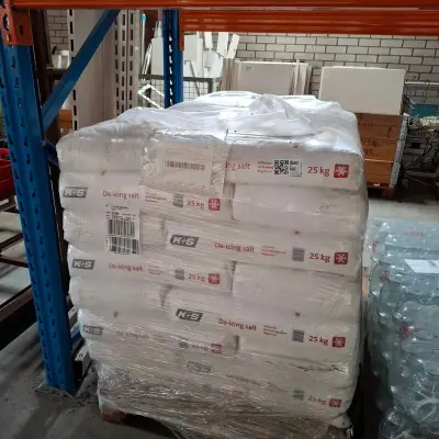 40 zak a 25 kilo Strooizout K+S – kavel bij Onlineveilingmeester, Winsum