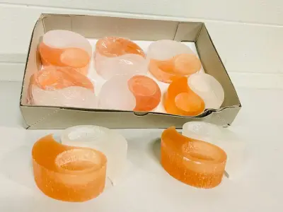 8x Yin-Yang sets waxinelichthouders – kavel bij Onlineveilingmeester, Gramsbergen