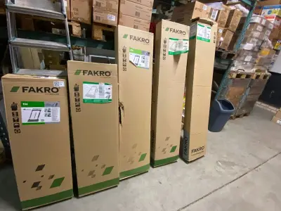 Diverse gootstukken t.b.v. dakraam, Farko – kavel bij Onlineveilingmeester, Gramsbergen