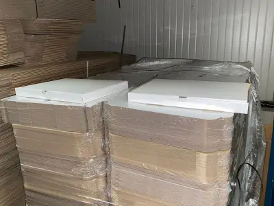 Ca. 300x Verzend(brievenbus) doosjes, wit – kavel bij Onlineveilingmeester, Gramsbergen