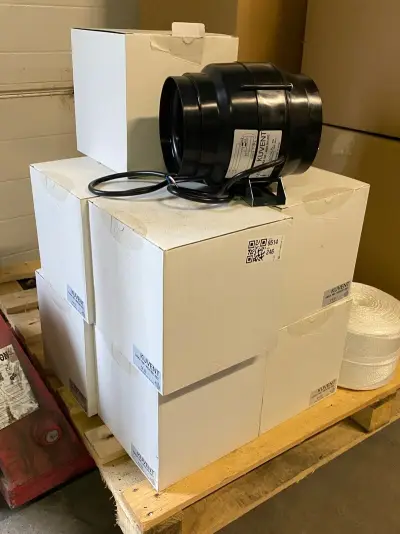 9x Buisventilator hittebestendig, Kuvant, Etaline, M Ø160 mm – kavel bij Onlineveilingmeester, Gramsbergen