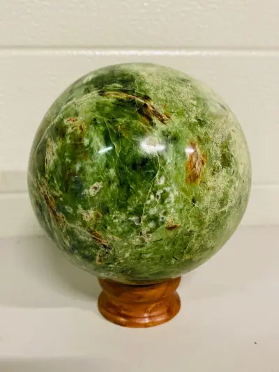 Chrysopraas bol, XL – kavel bij Onlineveilingmeester, Gramsbergen