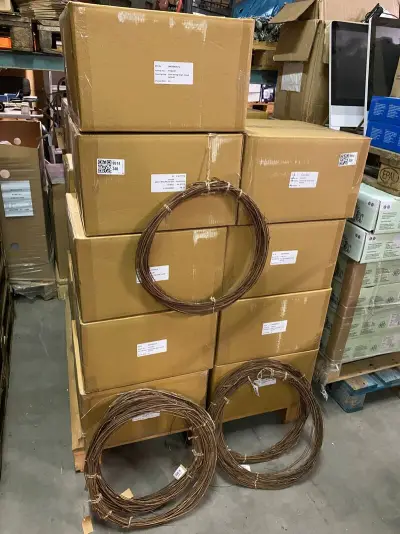 Ca. 11x Dozen a 12 stuks natuurlijke kransen – kavel bij Onlineveilingmeester, Gramsbergen