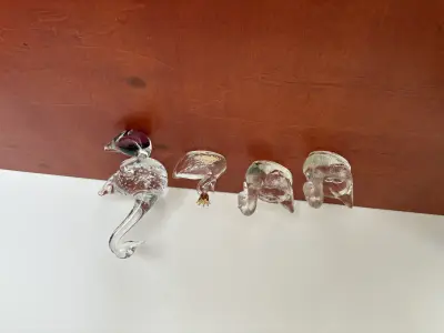 Decoratie glazen zwanen – kavel bij GSD Auctions, Zoeterwoude