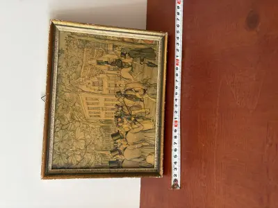 Oude ets Schilderij Anton Pieck – kavel bij GSD Auctions, Zoeterwoude