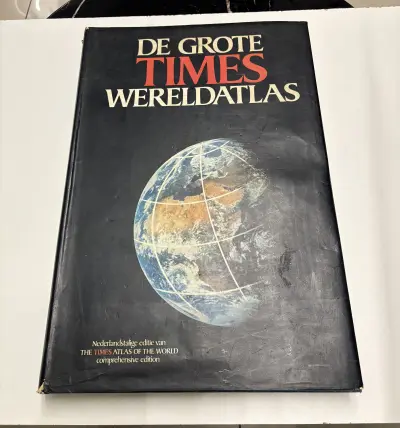 De Grote Times Wereldatlas 46x31x4,5 cm – kavel bij GSD Auctions, Zoeterwoude