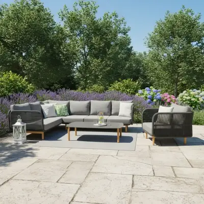 HUG loungeset Charcoal 310*220*90*h75cm – kavel bij GSD Auctions, Zoeterwoude