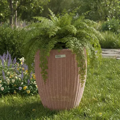 Flower basket beach7 new pink – kavel bij GSD Auctions, Zoeterwoude