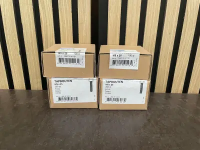 Partij RVS A2 Bouten M5x25 600 stuks – Slotbouten & Tapbout – kavel bij XL Auctions