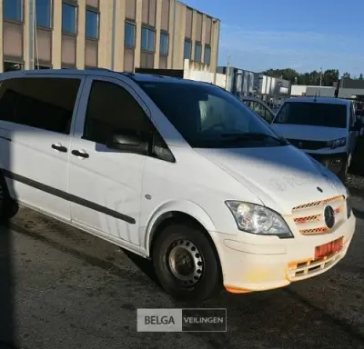 Mercedes vito – kavel bij Belga Veilingen