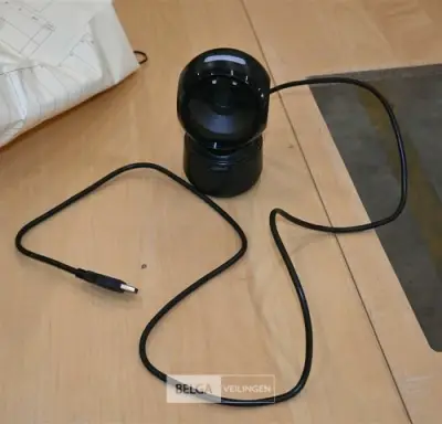 2D desktop USB barcode scanner – kavel bij Belga Veilingen