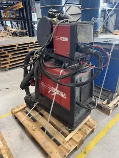 Cebora EVO Speed Star 380 TS MIG Lasapparaat – kavel bij Dome Auctions, Dinteloord
